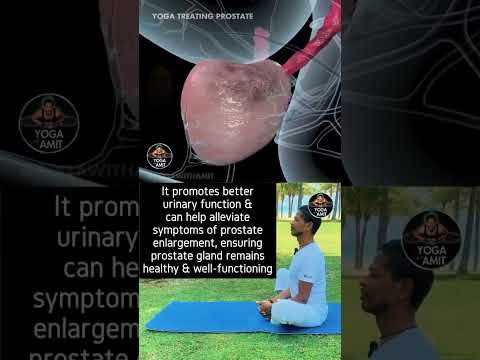 Yoga Treating Prostate❤️ #trending #doctor #prostatetreatment #viral #prostatecancertreatment