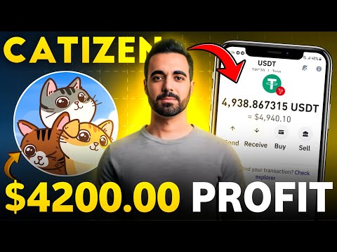 Catizen Airdrop $4200 Profit || Catizen Exchange Listing || Catizen Token Withdrawal Process