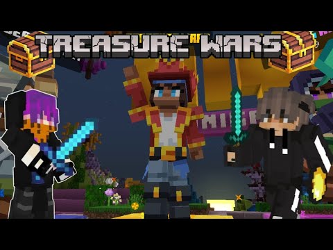 Loucura no Treasure Wars! Chamei amigos para um quarteto