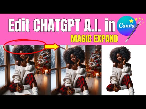 Let's Edit CHATGPT A.I. Images in CANVA