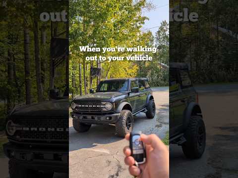 Ford Bronco Window Hack 🐎 #fordbronco #hack #broncohack