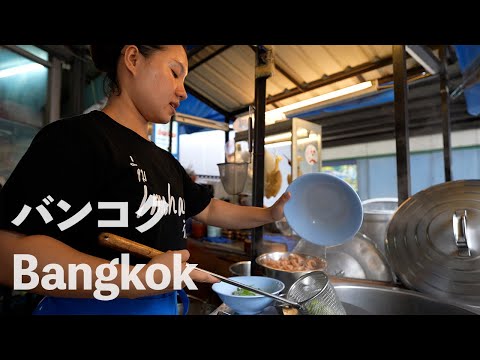 [Bangkok, Thailand] Thai food at "Imchan", a popular food stall among Japanese