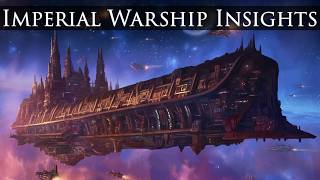 Inside an Imperial Navy Warship l Warhammer 40k Lore