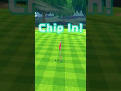 Chip in eagle | hole 3. #esports #nintendoswitchsports #switchsports #golf