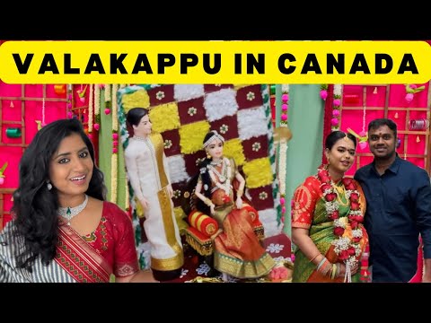 🤰Baby Shower Celebration in Canada 🎉 | Seemanthan/Valaikaapu Traditional Party with Friends & Family