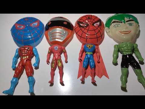 Marvel Spider-Man series unbox, popular Spider-Man action dolls, Spider-Man popular Super hero/ASMR