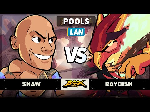 Raydish vs Shaw - Pools - Brawlhalla World Championship 2024 - LAN 1v1