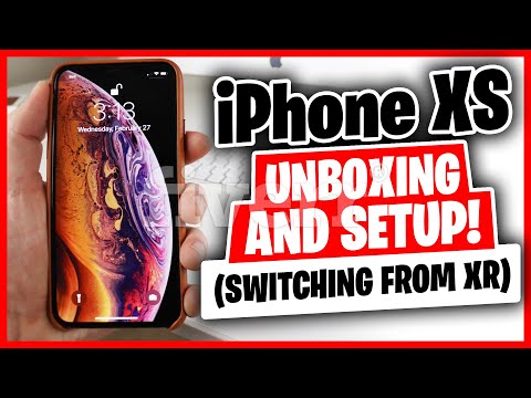 iPhone XS Unboxing and Setup - I love it!