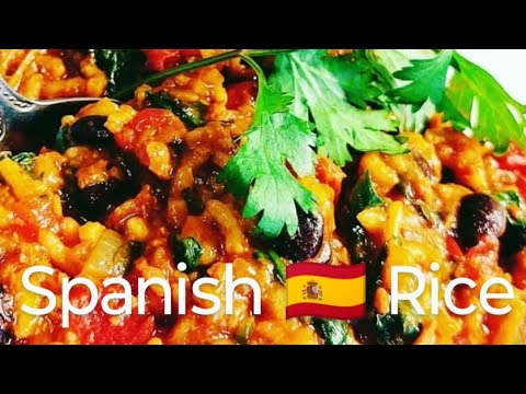 Authentic Spanish Rice 🇪🇸 Vegan & Gluten Free🌾Muy Rico