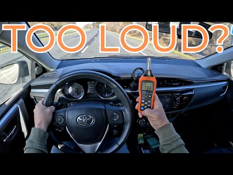 Interior SOUND Level BATTLE | Mazda versus Honda versus Toyota