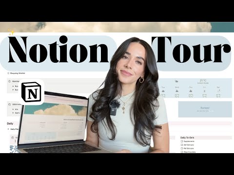 MY NOTION TOUR ✨ ultimate guide on staying organized