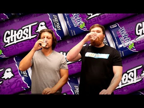 Ghost Energy Drink Welch's Grape Juice Taste Test & Review