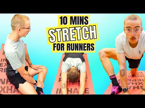 STRETCHING FOR RUNNERS: 10 Minutes Follow Along