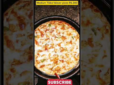 TOP 1 Best tandoori pizza||medium Pizza RS.300 || Italian pizza recipe||Pizza recipe. 2024