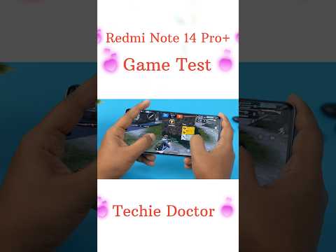 Redmi Note 14 Pro Plus Game Test | BGMI Test | PUBG Test | COD Test