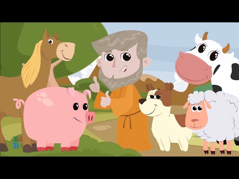 🐷🐶🐮 En el Arca de Noe - Canción de Sonidos de los Animales - Canciones Infantiles - Onomatopeyas