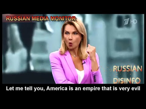 Russian state TV claims that Americans demonize Russia