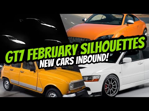 Evo is Coming! | GT7 February Update Silhouettes | Mitsubishi | Renault | Audi | Gran Turismo 7