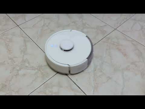 SwitchBot K10+ Robot Vacuum Cleaner -  Cleaning stains - single run.