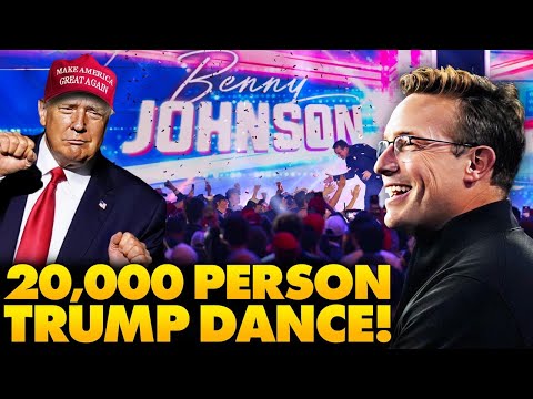 I Started the WORLD’S LARGEST Trump Dance in a Stadium Full Of Patriots | 'We WON!'🇺🇸