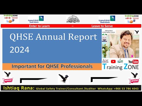 QHSE Annual Report 2024 II How to prepare the QHSE Report II Importance II Benefits for your company