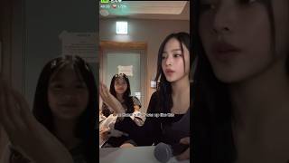 minji’s interaction with hanni’s mom over facetime #shorts #newjeans #hanni #minji