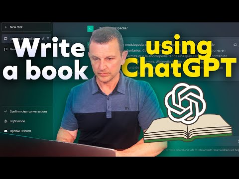 How to Write A Book Using ChatGPT