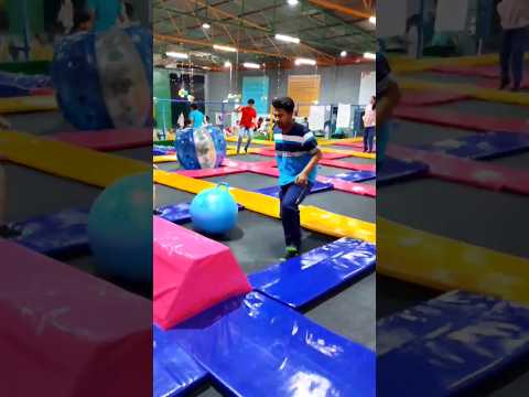 TRAMPOLINE PARK OF VARANASI (best) ❤️ #varanasi #vlog #shorts