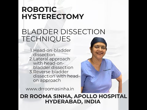 Bladder Dissection Techniques Robotic Hysterectomy