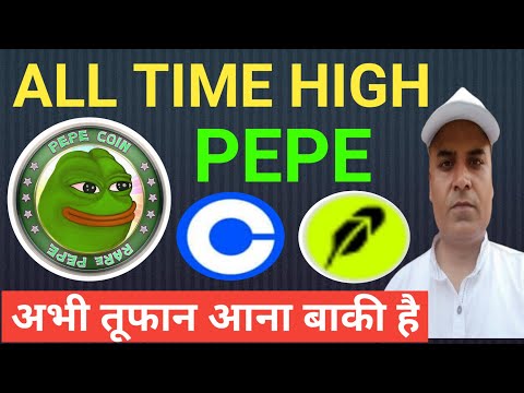 PEPE ATH 🔥 || PEPE  Coinbase & Robinhood Listing || Bitcoin Bullish $91000 || Crazy Crypto Mintoo