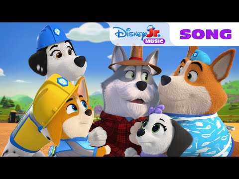 Pupstruction "Petsgiving at PawPaw's" Song 🎶 | @disneyjr