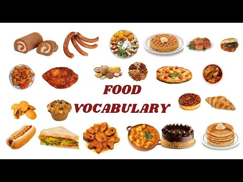 Foods Vocabulary |100 Food Names In English With Pictures #english #foodsvocabulary