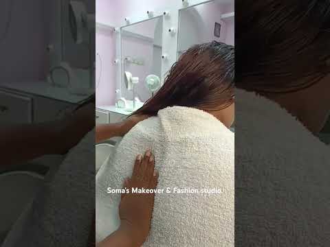 Hair ozone therapy || soma' makeover & fashion studio.      #foryoureels #haircare #makeupmistres