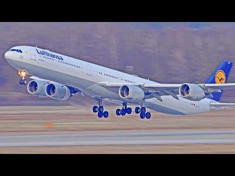 +35 MIN OF HEAVY ACTION | 5x A380, A340-600, B777, A350, B787 | Munich Airport Spotting