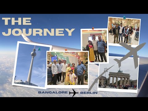 The Journey | Bangalore ➡️ Berlin | Europe 2024 #travel #lufthansa #germany #master