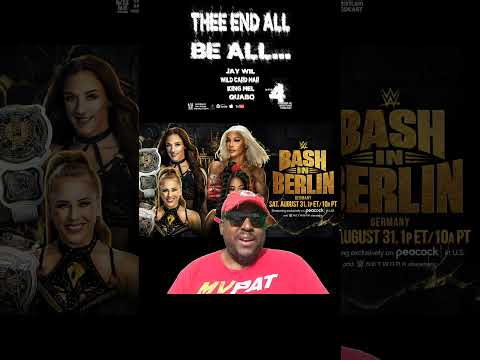 #WWE Bash in Berlin prediction w/ WCM. #jade #biancabelair vs #unholy union. #Berlin #Germany