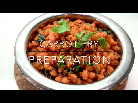 Carrot Fry/Poriyal