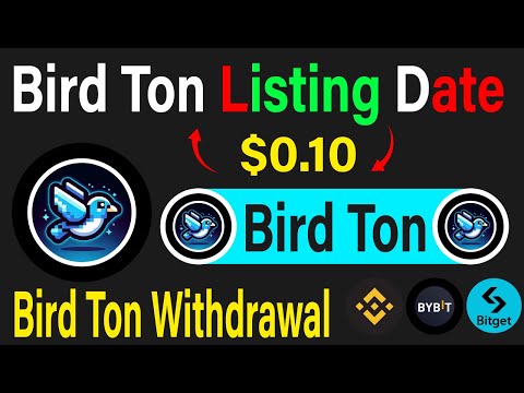 Bird Ton Price Prediction | BirdTon Listing Date & withdrawal |New Airdrop #crypto  #tapswap  #dogs