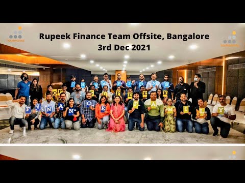 Rupeek Finance Team Offsite 2021 I Team Building | Fun Bonding I TeamWorks I Coming Together