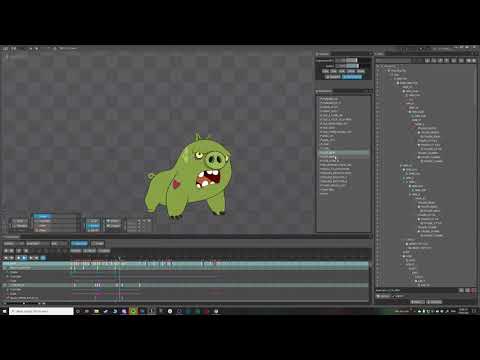 BIG PIG -  Spine 2D animation showcase