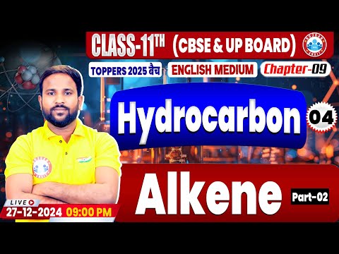 Class 11 Chemistry Chapter 9 Hydrocarbon | Alkene | 11th Chemistry Hydrocarbon Imp Concepts By RWA