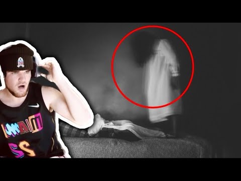 this DEMONIC GHOST WATCHES HER SLEEP AT NIGHT .... ( extremely SCARY)