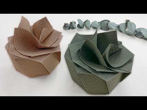 Gift Wrapping Ideas｜DIY Paper Gift Boxes｜Paper Twist Box Origami