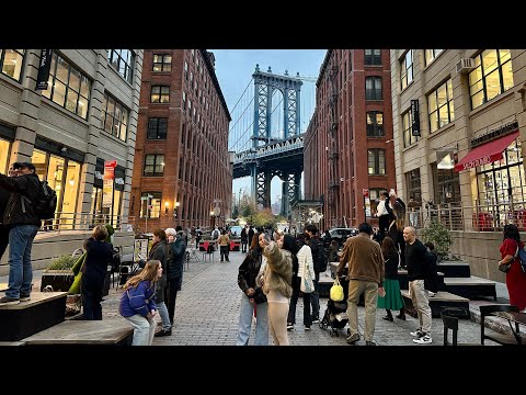 New York City  LIVE  Exploring Brooklyn To Midtown Manhattan  Wednesday (20 November 2024)