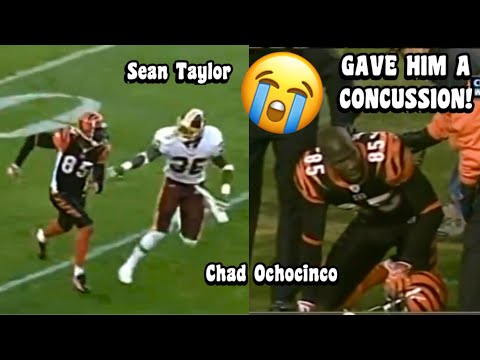 Chad Ochocinco Vs Sean Taylor 🔥 HEATED MATCHUP! (WR Vs DB) 2004