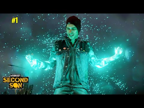 Amazing Superhero Game | The Infamous Second Sons PS5 Gameplay #1