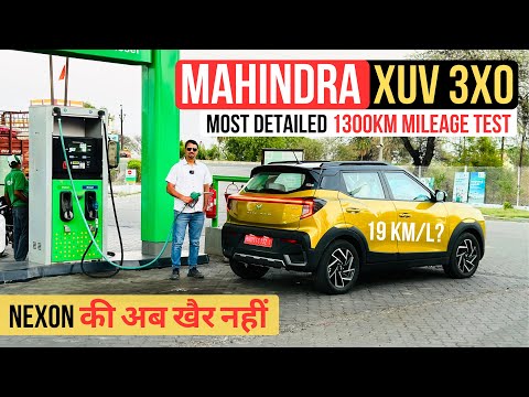 2024 Mahindra XUV 3XO Most Detailed Mileage Test & Review - ये बनेगी No.1 SUV?