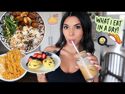 What i Eat/Cook in a Day when im not Mukbanging! my fave recipes