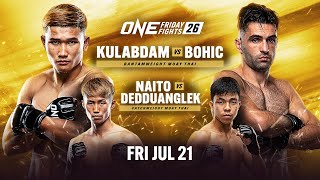 ONE Friday Fights 26: Kulabdam vs. Bohic