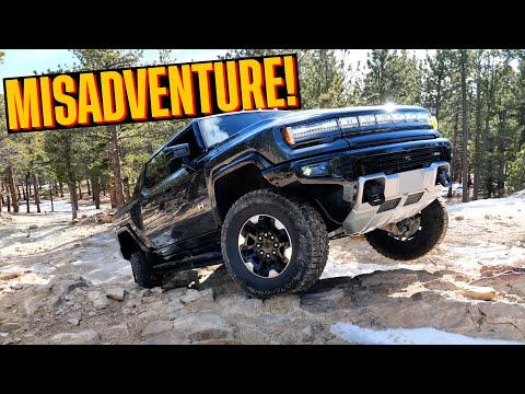 Off-Roading the 2025 GMC Hummer EV Truck Didn't Go As Planned...